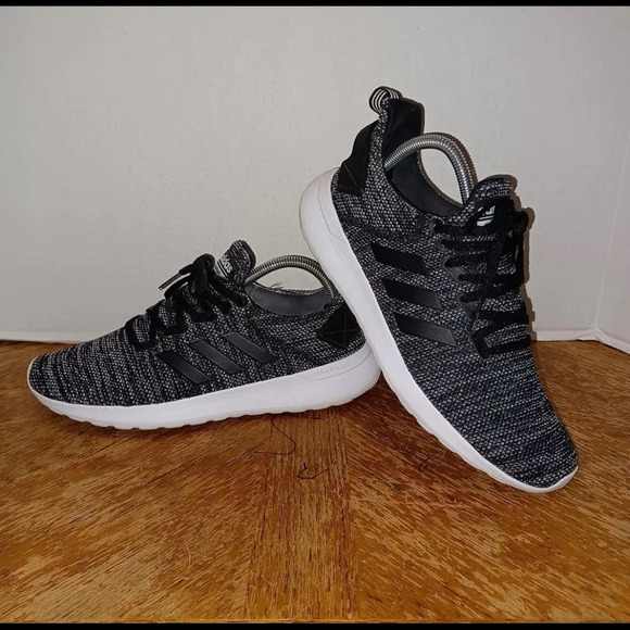 Adidas Cloud Foam Shoes Mens Size 8.5 Color Black (36 Box 5) - Picture 1 of 10